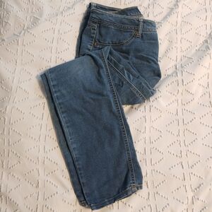 Blue Cropped Jeggings Juniors Size 9